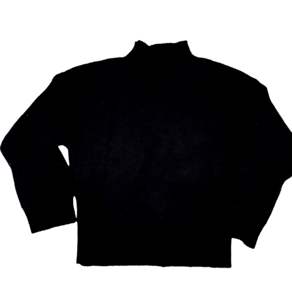 FOR The Republic Crop Mock Turtleneck Sweater - Picture 2 of 4
